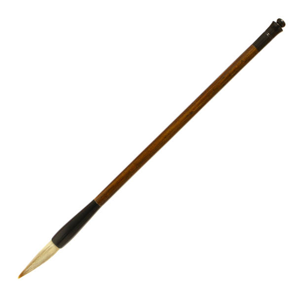 istock Chinese calligraphy brush isolated on a white background 816159714