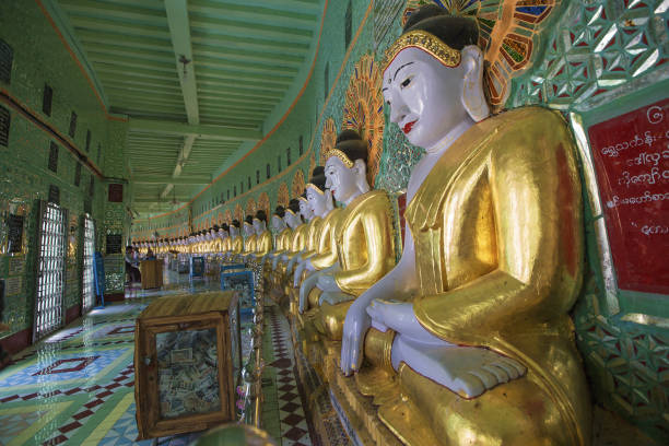 istock Umin Thounzeh temple in myanmar 816162544