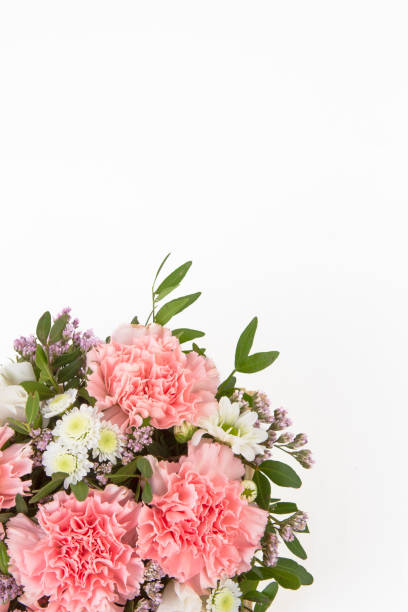 istock Bright buketny composition from fresh flowers, the white isolated background 816165274