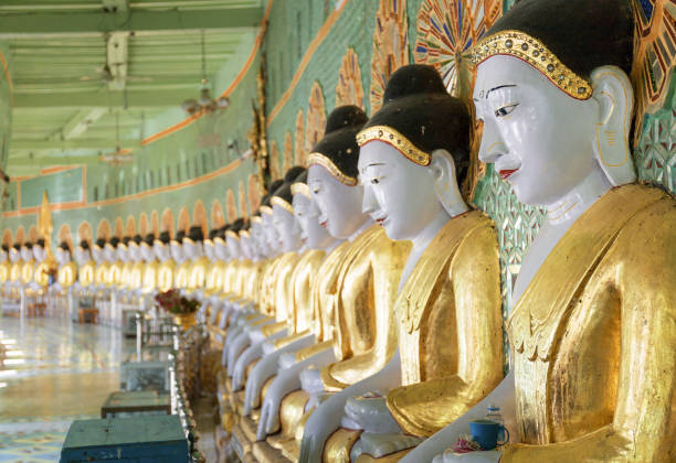 istock Umin Thounzeh temple in myanmar 816187772