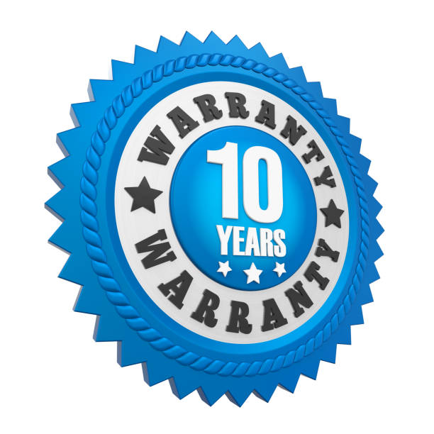 istock 10 Years Warranty Badge Isolated 816188096