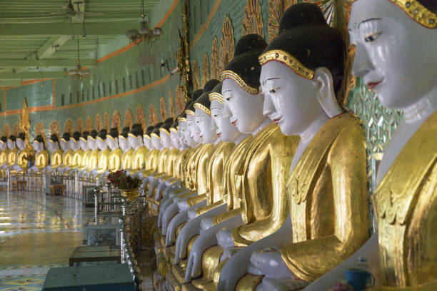 istock Umin Thounzeh temple in myanmar 816193996