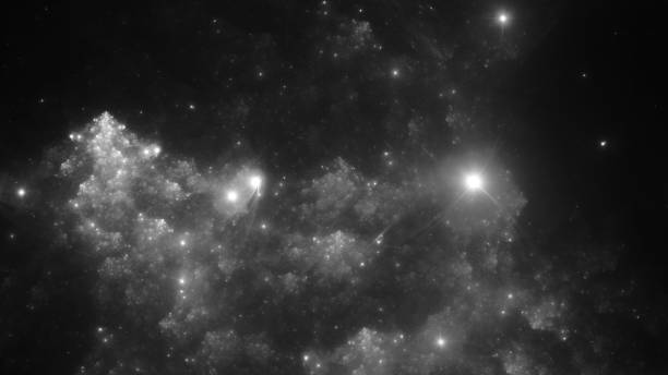istock Abstract fractal illustration looks like galaxies 816194698