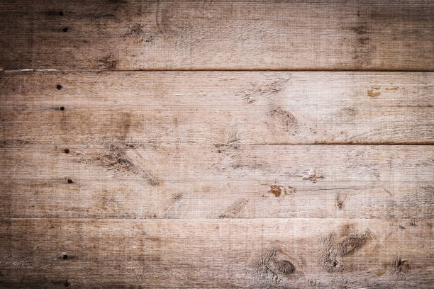 dark wood brown aged plank texture, vintage background