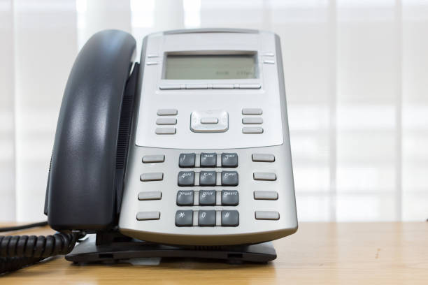 istock telephone on table work of room service business office 816197726