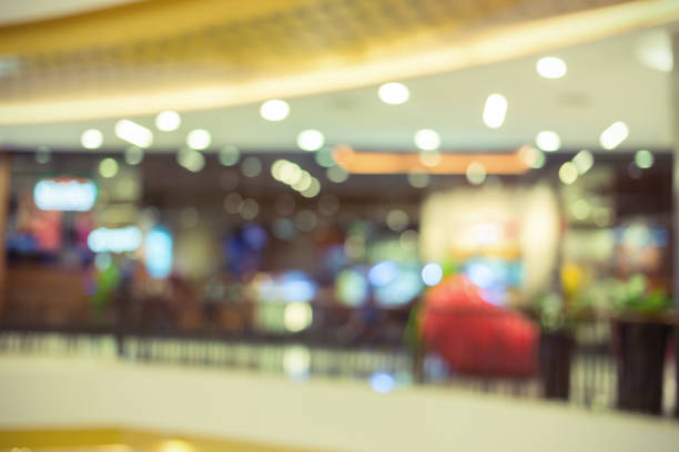 istock Abstract blur defocused background, store shopping mall centre 816197792