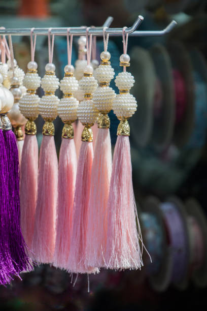 istock Traditional tassels in various colors 816204608