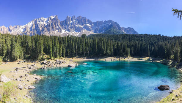 istock Karersee Mountain Lake Dolomites 816210670