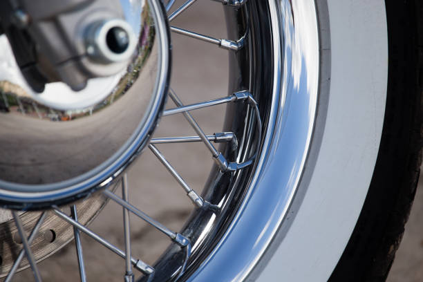 istock Wheel on a sport motobike 816226014