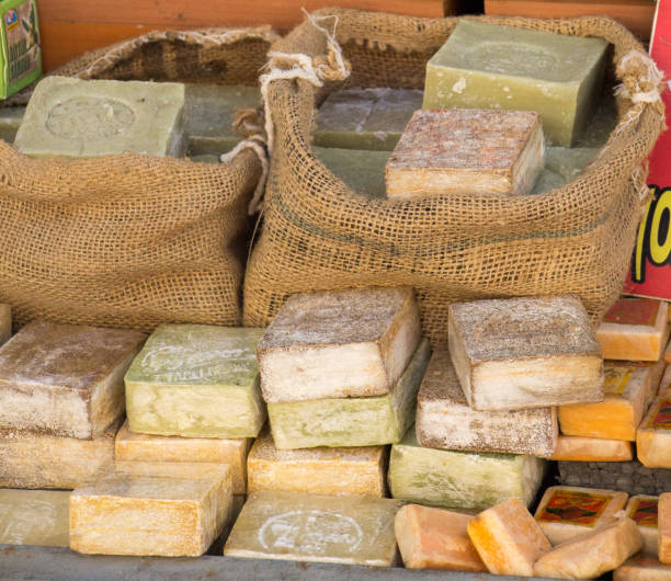 istock Collection of bars of hand made soap 816236466