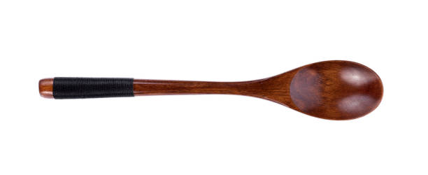 istock Wooden Spoon isolated on white background 816243138