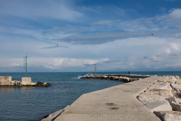 istock Little harbour in Mola di Bari, Apulia 816246574