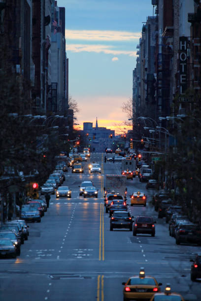 istock Street in early morning 816257450