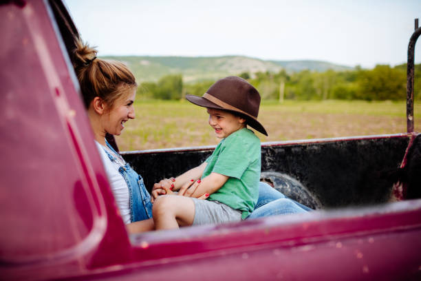 istock In our pick-up truck 816271478