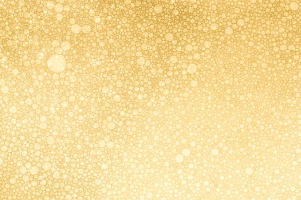 Golden Bubbles Background Bubble, Circle, Liquid, Hong Kong, Abstract, Yellow, gold champagne bubbles stock pictures, royalty-free photos & images