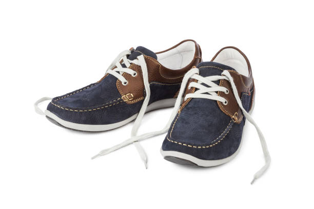 istock Blue sport shoes 816277262