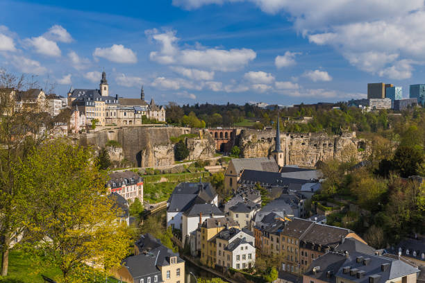 istock Luxembourg city cityscape 816282410