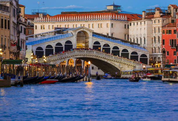 istock Rialto bridge in Venice Italy 816284740