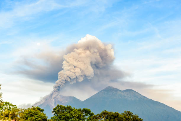 istock Fuego volcano erupting in Guatemala 816314528