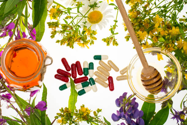 istock Honey treatment in folk medicine 816314786