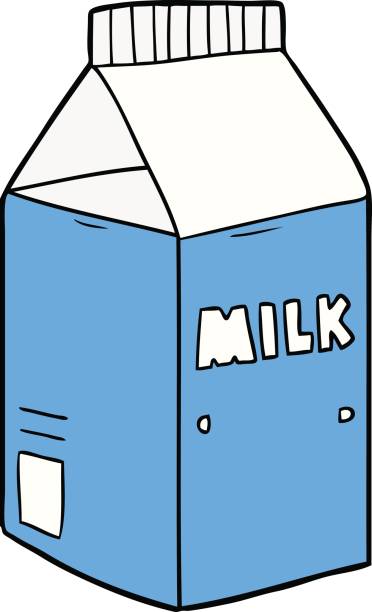 Cartoon Milk Carton Stock Illustration - Download Image Now - Milk, Art,  Business - iStock