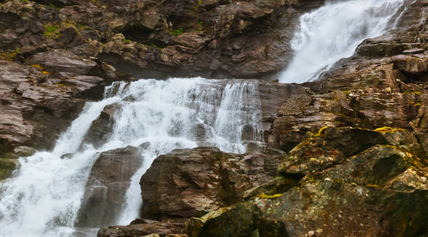 istock Stigfossen waterfall near Troll's Path - Norway 816317878