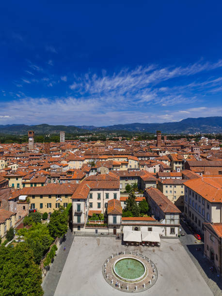 istock Panorama of Lucca Italia 816329940