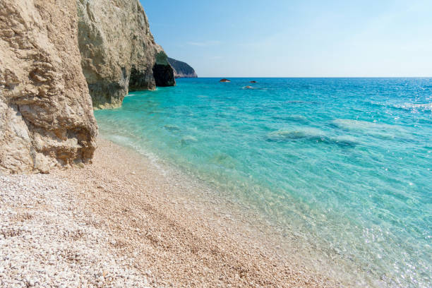 istock Beaches on Lefkada in Greece. Porto Katsiki beach 816338942