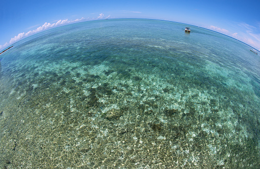 Paradise atoll Borneo
