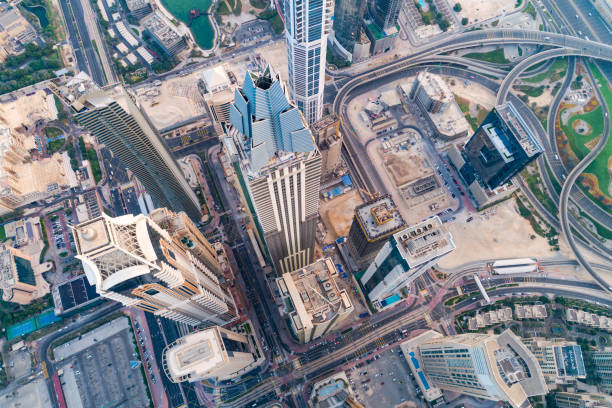 istock Dubai Marina Urban Skyline 816341764