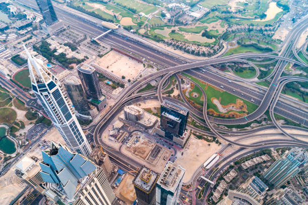 istock Dubai Marina Urban Skyline 816341842
