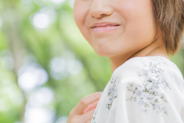 istock woman with a cute smile 816386578