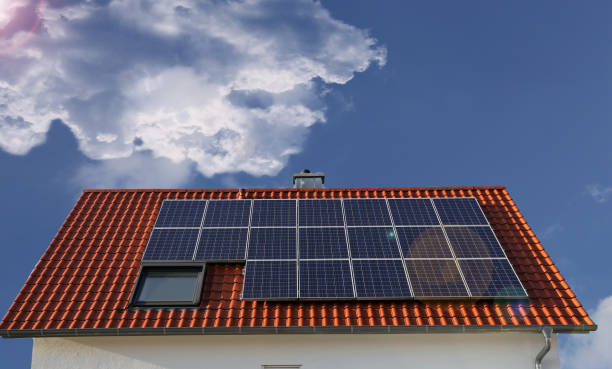 istock Roof with solar panels 816405322