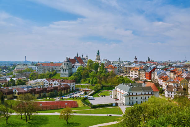 View of Lublin - fotografia de stock