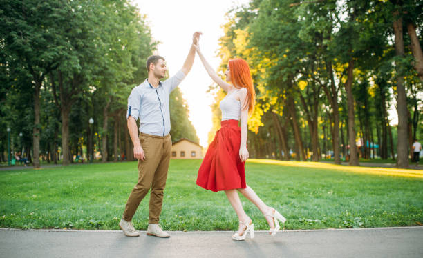 istock Romantic date, love couple happiness together 816461154