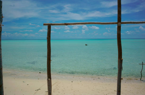 Landscape view borneo sea gypsy