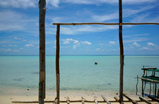 Landscape view borneo sea gypsy