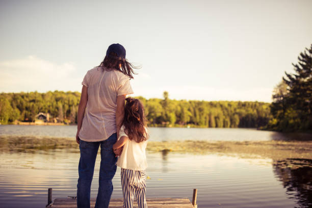 istock Mother with daughter enjoying the view 816497784