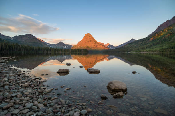istock Two Medicine Lake Sunrise 816518952
