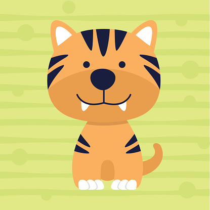 Ilustración de Lindo Pequeño Tigre Color Suave Para Niños Diseño De La Camiseta Y Cartel y más Vectores Libres de Derechos de Monada - iStock Ilustración de Lindo Pequeño Tigre Color Suave Para Niños Diseño De La Camiseta Y Cartel y más Vectores Libres de Derechos de Monada - iStock