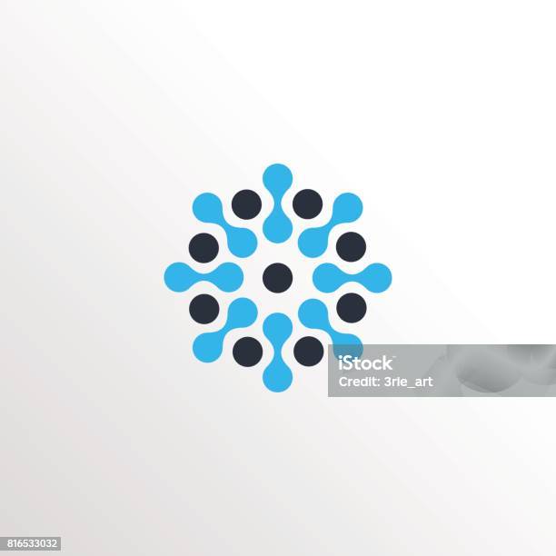 Molecular Neuron Sun Icon Icon With Clean Background Stock Illustration - Download Image Now