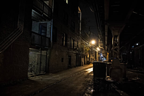 istock Dark City Alley 816564212