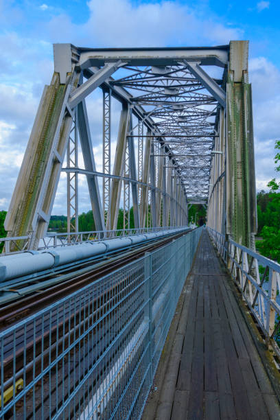 istock View of a train bridge in Savonlinna 816608072