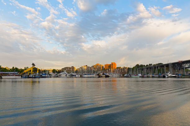 istock Sunrise at False Creek waterfront, Vancouver, British Columbia, Canada. 816616726
