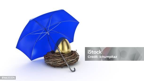 Concept Financial Security 3d Rendering Stock Photo - Download Image Now - Will - Legal Document, Nest Egg, Tax