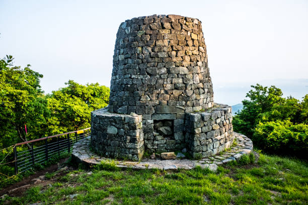 istock Beacon Fire Station, Gadeukdo-island, Busan, South Korea 816633570
