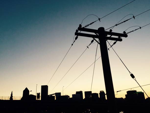 istock City silhouette at sunset 816702148