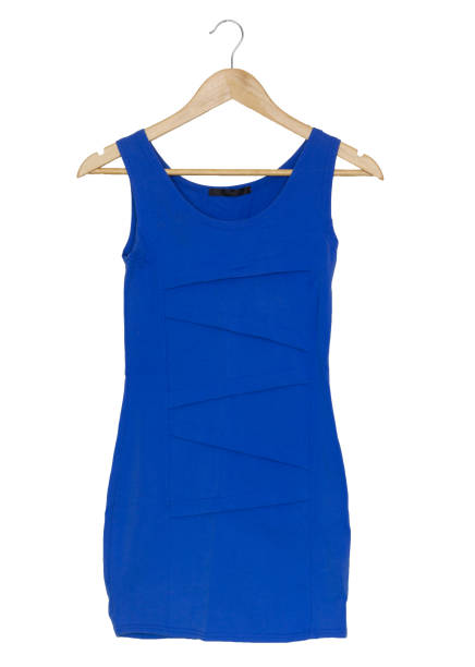 istock Vintage dress on hanger on a wall 816720664