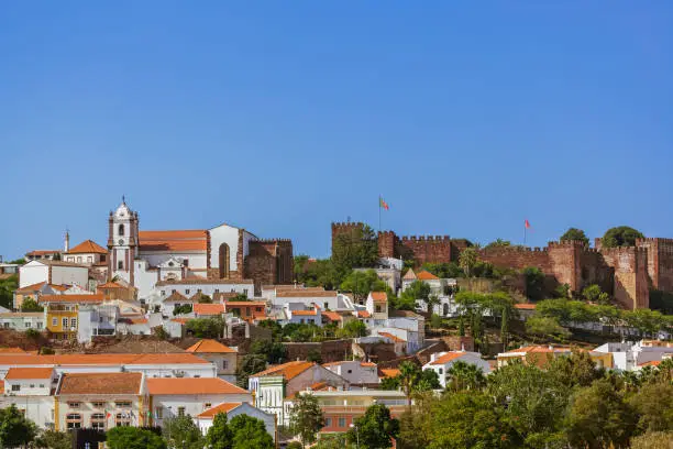 Castle in Silves town - Algarve region - Portugal