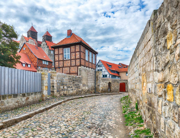 istock German romantic half-timbered buildings in Harz district 816746428